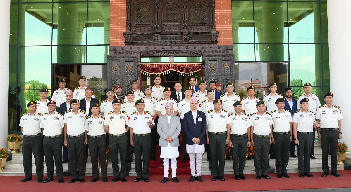 पृतनापति समन्वयात्मक बैठकमा उपप्रधानमन्त्री खड्काको सम्बोधन